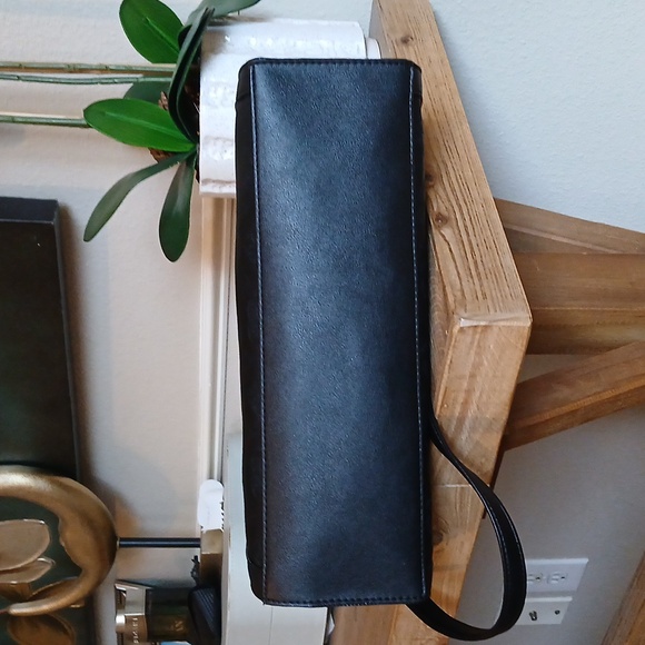 New Juicy Couture Black Faux Leather Top Notch Satchel Multi Charm Bag. - Picture 12 of 17